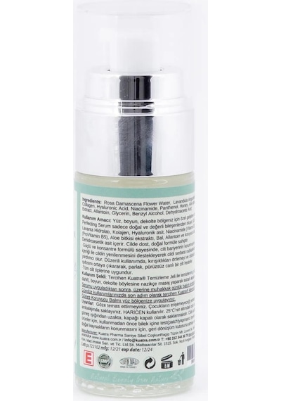 Kuatra Skin Perfecting Yüz Boyun Dekolte Bölgesi Serum 30 ML