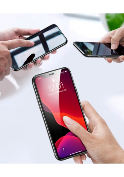 Apple Uyumlu   iPhone 11 Hayalet Ekran Koruyucu Ve Gizleyici Cam