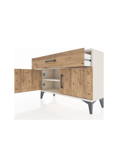 Arges Şifonyer Tek Raflı Tek Çekmeceli 2 Kapaklı 88x30x64 Aytaşı-çam Aytası Arges Şifonyer Tek Raflı Tek Çekmeceli 2 Kapaklı 88x30x64 Aytaşı-çam Aytası