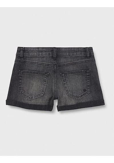 Benetton Kız Çocuk Denim Şort 4xa2c9010-24y Siyah