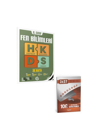 Arı 2027 8. Sınıf Fen Bilimleri Arı Haftalık Kazanım Deneme+ Anla Kazan Paragraf