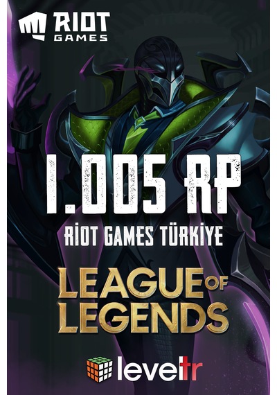 League Of Legends 1005 Rp Riot Points