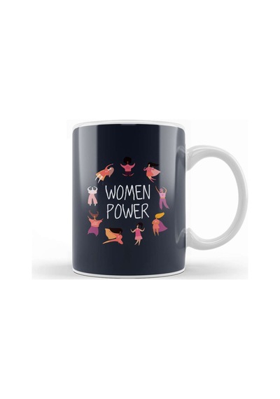 Feminism Power Kupa Bardak Porselen Karışık