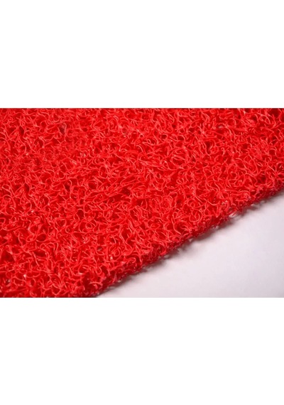 Kıvırcık Kırmızı Paspas 120 Cm 14 Mm Kırmızı