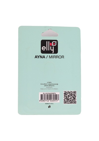 Elly Kelebek Desenli Çanta Tipi Makyaj Aynası Ellyayna0008pn Pembe