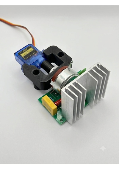 4000w Ac Dimmer Modülü Servo Kontrollü Ayar Aparatı Ve Sg90 Servo Motor Dahil