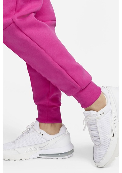 Nike Sportswear Tech Fleece Standart Fit Mid Rise Jogger Kadın Eşofman Altı Fuşya Fuşya