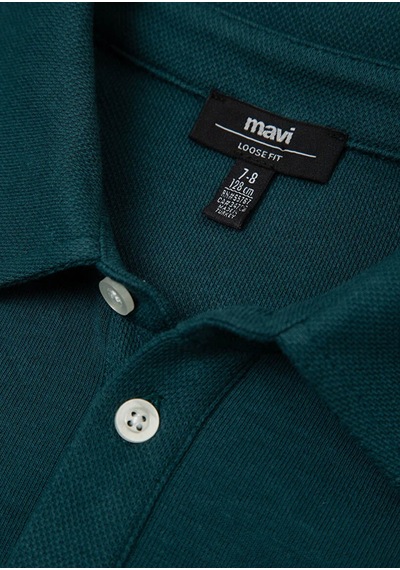 Mavi Patch Detaylı Loose Fit Yeşil Erkek Çocuk Sweatshirt 6s10193-71932