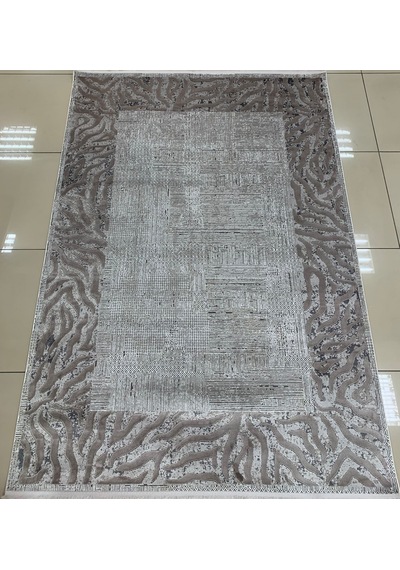 Padişah Halı Evidence 75322 070 Serisi Viskon Akrilik Salon Oturma Yatak Odası Halısı Kahve