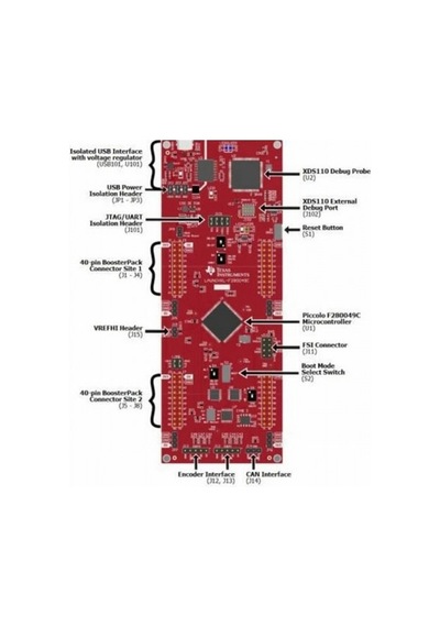 Tı Launchxl-f280049c Tms320f280049c Launchpad Geliştirme Kartı C2000 Piccolo 100 Mhz Mcu Fpu 256kb Flash Adc Can