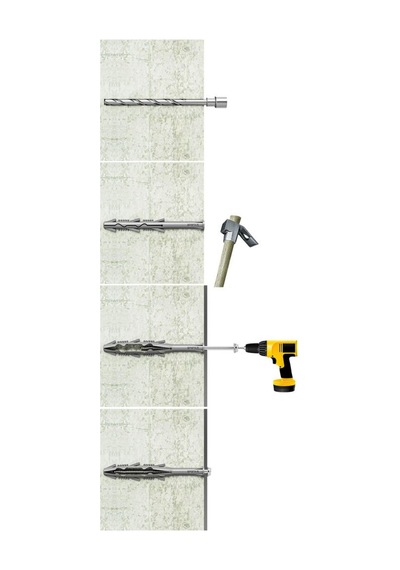 Sp Speco Star Ağır Yük Dübeli Vidasız 10x120 Mm 50 Adet