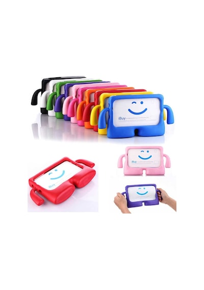 Apple Uyumlu iPad Mini 2 /3 Kılıf Çocuk Için Tam Koruyucu Silikon 549569732