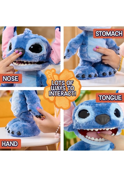 Stitch Ultimate Delüks İnteraktif Pelüş 43 Cm 12284 Çok Renkli