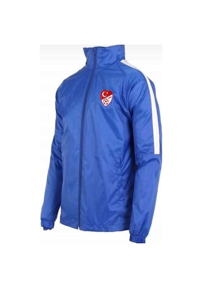 Mavi Astarlı Yağmurluk, Tff Armalı Ve Tff Yazılı K0178-4xl