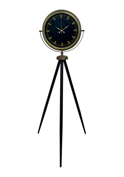 Nostalji Şık Tasarım Tripod Ayaklı Saat Çok Renkli