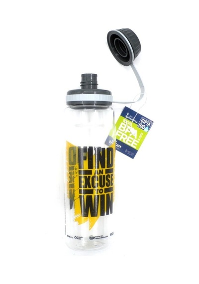 Gıpta Tritan Desenli Matara 800 ML Gri