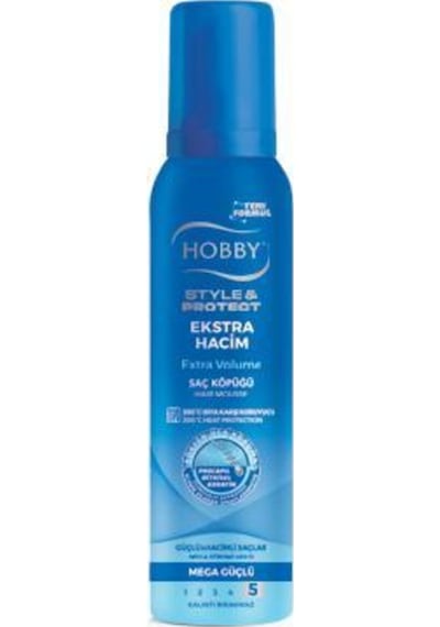 Hobby Stye&Protect Ekstra Hacim Saç Köpüğü 2 x 250 ML