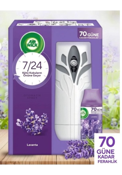 Air Wick Freshmatic Otomatik Sprey & Lavanta Yedek Sprey Oda Kokusu Kiti Fresh