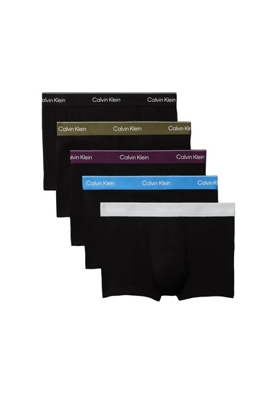 Calvin Klein Relaxed Fıt Trunk 5p, 4mn Siyah Erkek 5'li Boxer