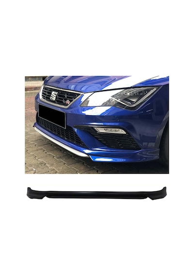 Seat Leon Mk3.5 Fr Abt Ön Ek Plastik Siyah Karlık-ön-ek-bodykit 2017 2018 2019 2020 Makyajlı Kasa