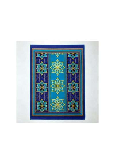 Kaymaz Tabanlı Seccade Namazlık 60x120 Cm Dijital Baskılı Yıkanabilir Lacivert Dekoratif Seccade Lacivert - 934745754 Lacivert