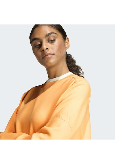 Adidas Ka7017 W All Szn Sl Sw Kadın Sweatshirt Turuncu