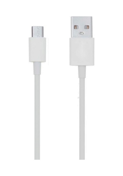 Data Ve Şarj Kablosu Micro Usb 80cm Beyaz
