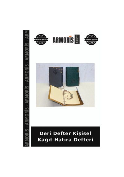 Deri Defter Kişisel Kağıt Hatıra Defteri Çok Renkli