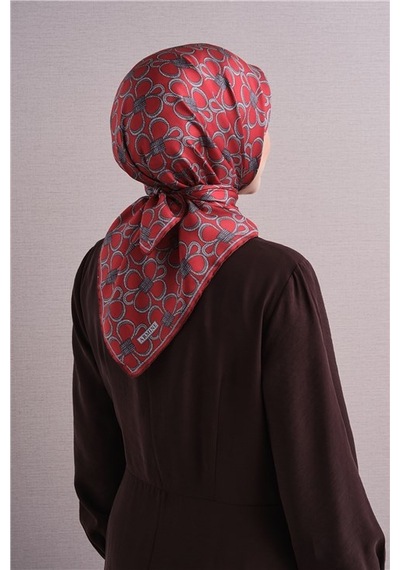 Armine Saf İpek Sura Eşarp 9638d 34 Lila
