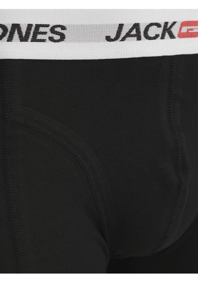 Jack & Jones Jaccorp Old Logo Trunks 3 Pack Erkek Boxer 3'lü Paket - Konforlu Ve Şık Siyah