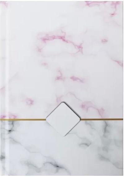 Keskin Marble Ciltli Defter 14x20 Çizgili 64 Yaprak 414641