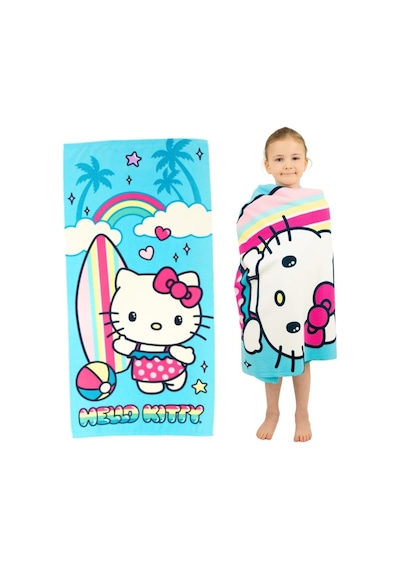 Sanrio Hello Kitty Süper Yumuşak Hafif%100 Geri Dönüştürülmüş Plaj Havlusu Geri Dönüştürülmüş Plastik Şişelerden Üretilmiştir, 147 Cm X 71 Cm %100 Resmi Lisanslı Sanrio Ürünü Çok Renkli Sanrio Hello Kitty Süper Yumuşak Hafif%100 Geri Dönüştürülmüş Plaj Havlusu Geri Dönüştürülmüş Plastik Şişelerden Üretilmiştir, 147 Cm X 71 Cm %100 Resmi Lisanslı Sanrio Ürünü Çok Renkli