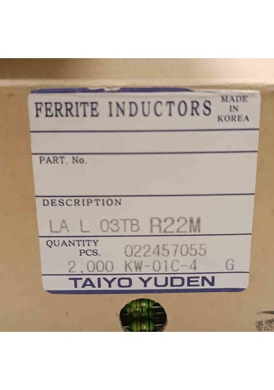 La L03tb R22m 220nh 400ma Direnç Tipi Bobin 143 Adet