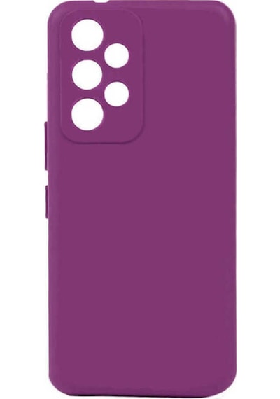 Galaxy A23 Kılıf Zore Biye Silikon Mor