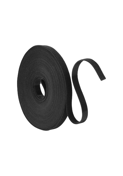 Dünya Magnet 3 Metre - Sırtsırta Cırt Bant, En: 2 Cm, Siyah, Kablo Düzenleyici, Cırt Bağı, Şeri Standart
