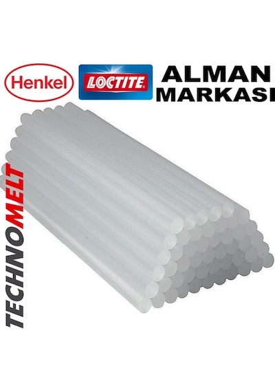 Henkel (Alman Markası) Technomelt Sıcak Silikon Kalın Şeffaf Mum (432318073)