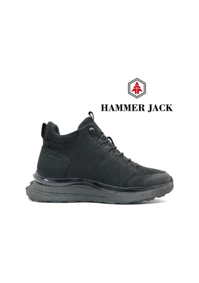 Hammer Jack 102-24940-m Creek Deri Erkek Bot Siyah