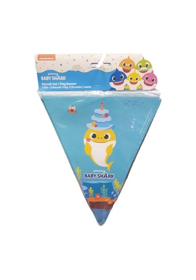 Baby Shark Temalı Parti Seti 41 Parça
