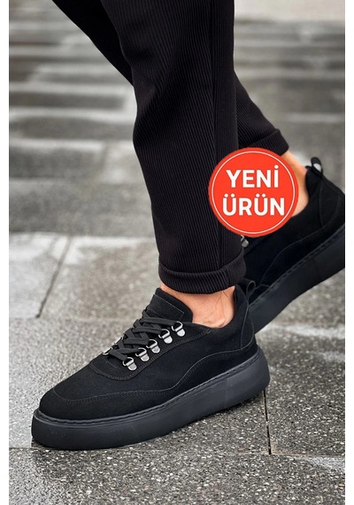 Mn319 - Stamina Sst Erkek Ayakkabı Sıyah Siyah