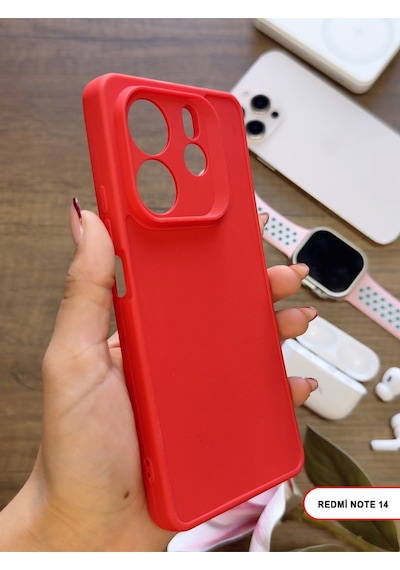 Redmi Note 14 4g / 5g Uyumlu Kamera Korumalı Darbeye Dayanıklı Renk Atmayan Keep Silikon Kılıf Kırmızı Redmi Note 14 4g / 5g Uyumlu Kamera Korumalı Darbeye Dayanıklı Renk Atmayan Keep Silikon Kılıf Kırmızı