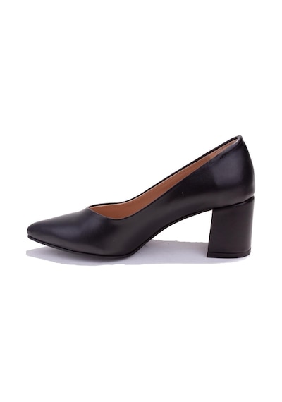 Dagoster Dza07-2681154 Siyah Stiletto Topuklu Kadın Ayakkabı 001
