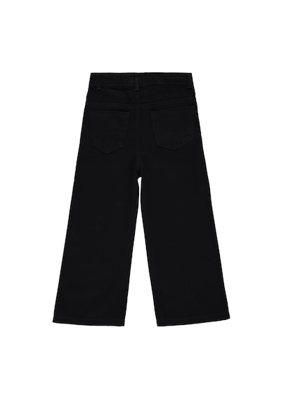 Civil Girls Taş Baskılı 6-9 Yaş Pantolon - Siyah