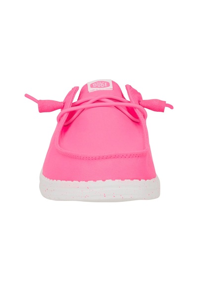 Hey Dude Wendy Slip Stretch Canvas Kadın Terlik Pembe