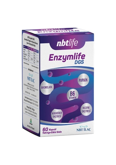 Nbtlife Enzymlife Dgs 60 Kapsül