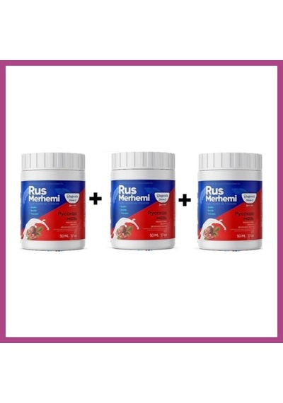 Gees Global Olegovich Medicine Olegovic Medicine 3 Kutu - Rus Merhemi 50 Ml - Orijinal Ürün Gbzs