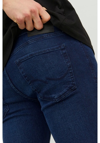 Jack & Jones Erkek Jjiglenn Jjoriginal Mf 775 Dar Kesim Kot Pantolon 12237358 Mavi