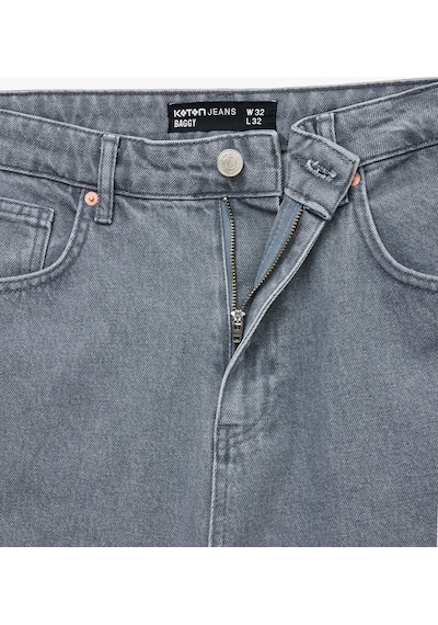 Koton Pamuklu Bol Normal Bel Oversize Baggy Jean Pantolon Gri 7wam40137nd Koton Pamuklu Bol Normal Bel Oversize Baggy Jean Pantolon Gri 7wam40137nd