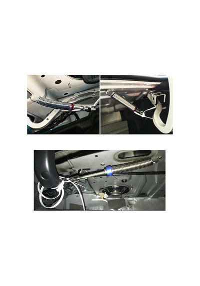 Ayarlanabilir Otomatik Bagaj Kaldırma Yayı Aparatı Mavi