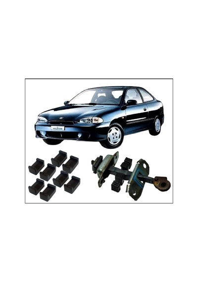 Hyundai Accent X3 Kapı Gergisi Tamir Takozu 4 KAPI Seti