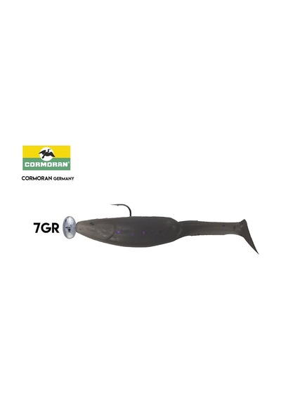 Cormoran K-Don Jumper S11 7.5 Cm Patlıcan Moru Jighead Silikon Ye